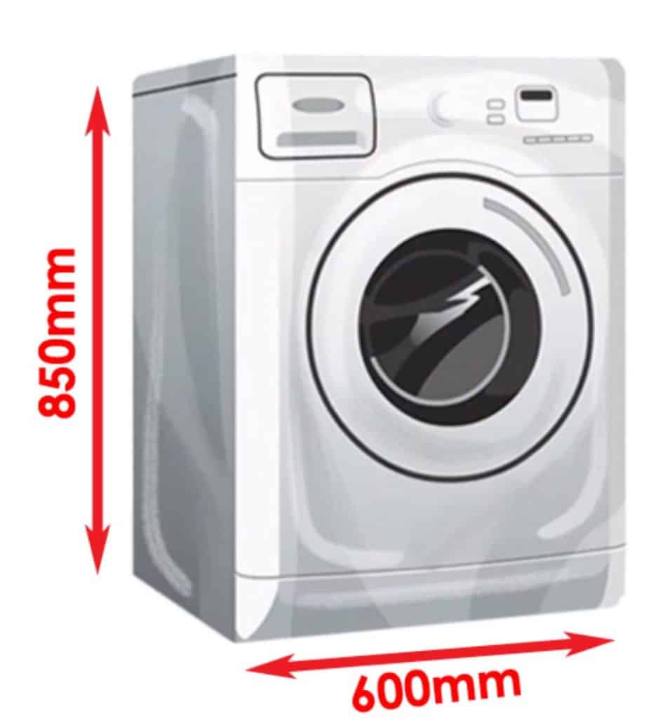 Washing Machine Sizes & Dimensions - Australia