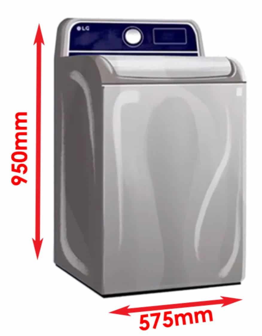 Washing Machine Sizes & Dimensions Australia