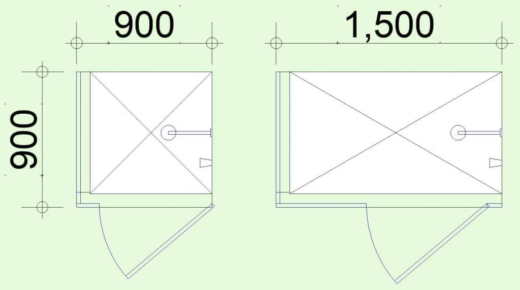 Standard Shower Surround Size